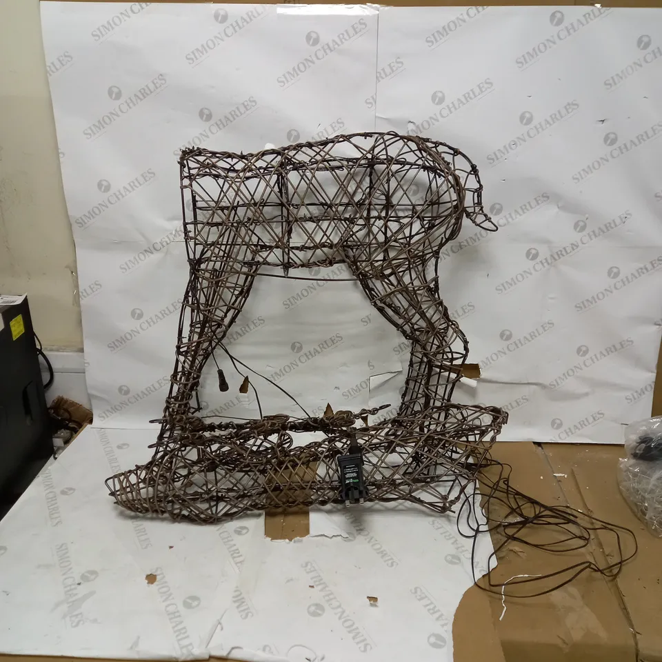 LIGHT UP BROWN REINDEER 