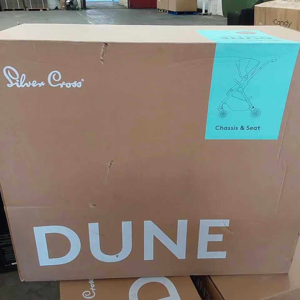 BOXED SILVER CROSS DUNE CHASSIS & SEAT - STONE 