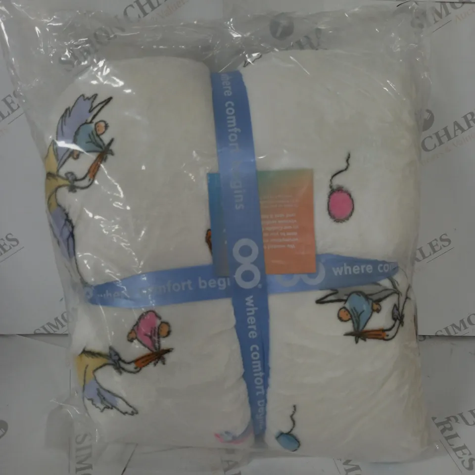 SEALED THE OODIE STORK THEMED HOODED BLANKET