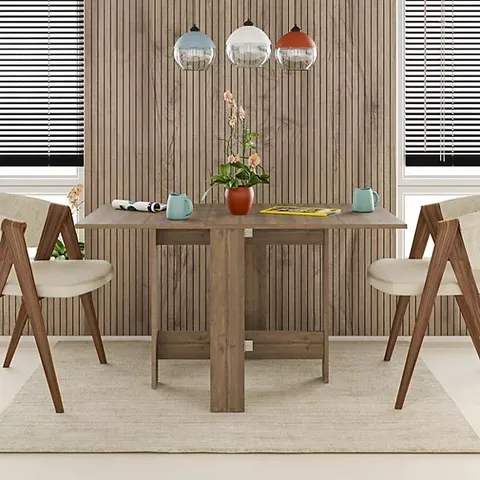 BOXED DECORTIE MODERN ARTEMIO FOLDABLE TABLE - HITIT (1 BOX)