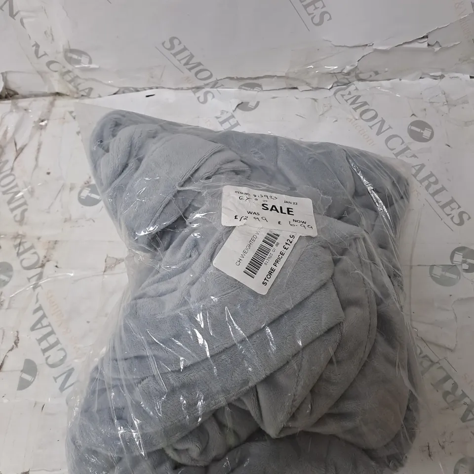 HEAVY WEIGHT BLANKET GREY 