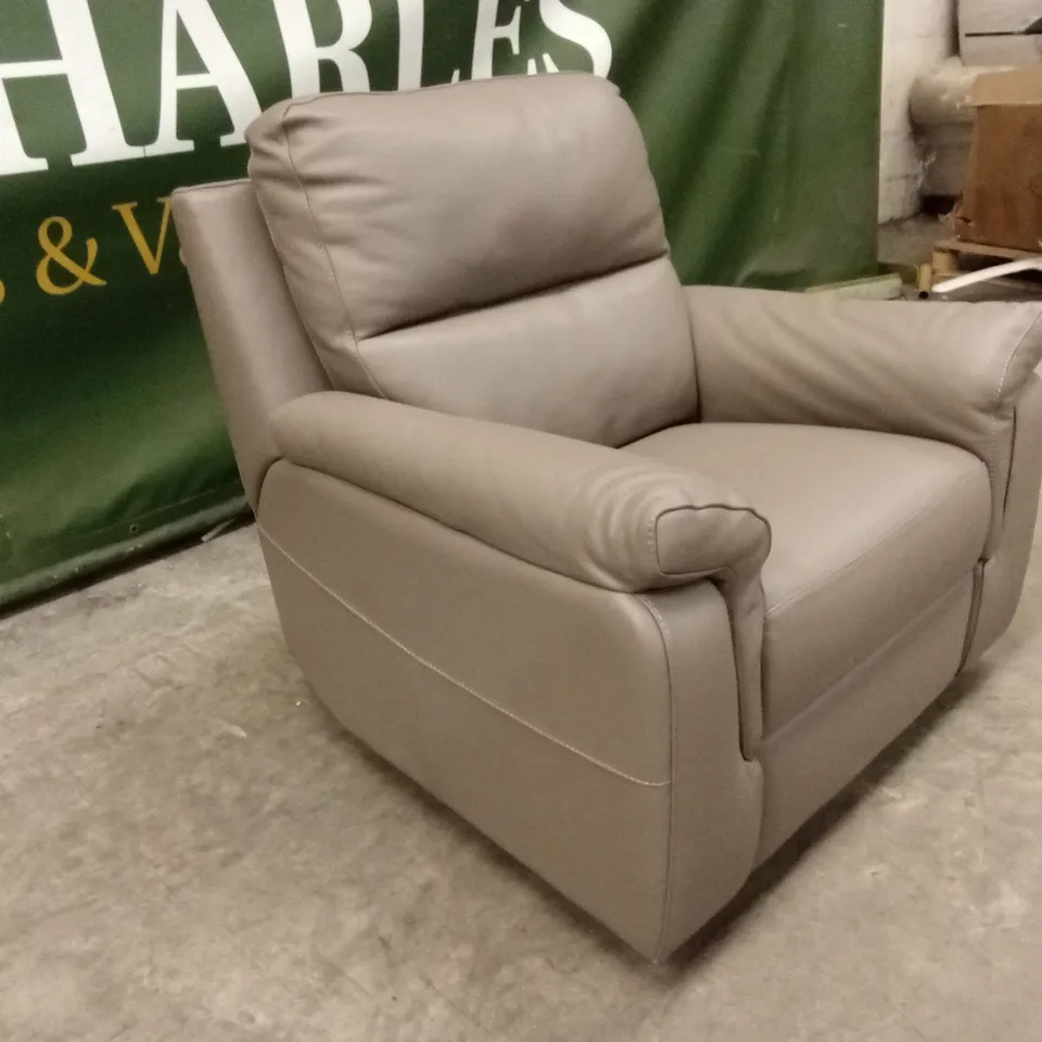 QUALITY DESIGNER ITALIAN MADE LEATHER ARMCHAIR