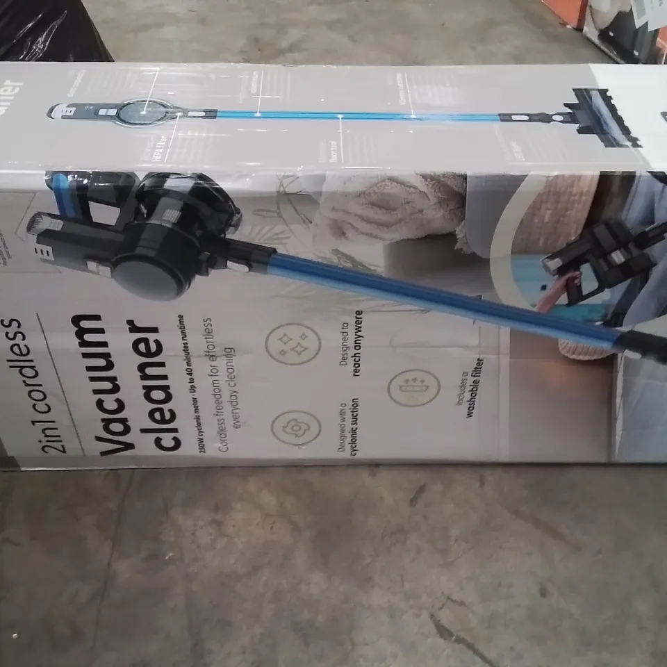 BOXED KEPLIN 2IN1 CORDLESS VACUUM CLEANER