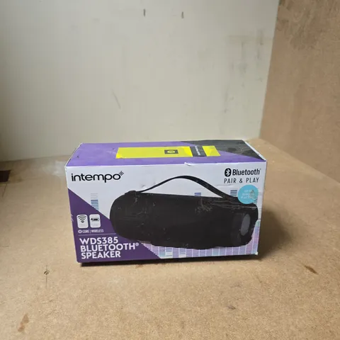 INTEMPO WDS385 BLUETOOTH SPEAKER – BOXED