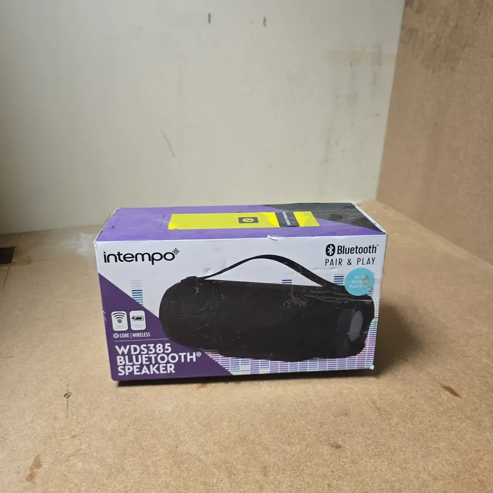 INTEMPO WDS385 BLUETOOTH SPEAKER – BOXED
