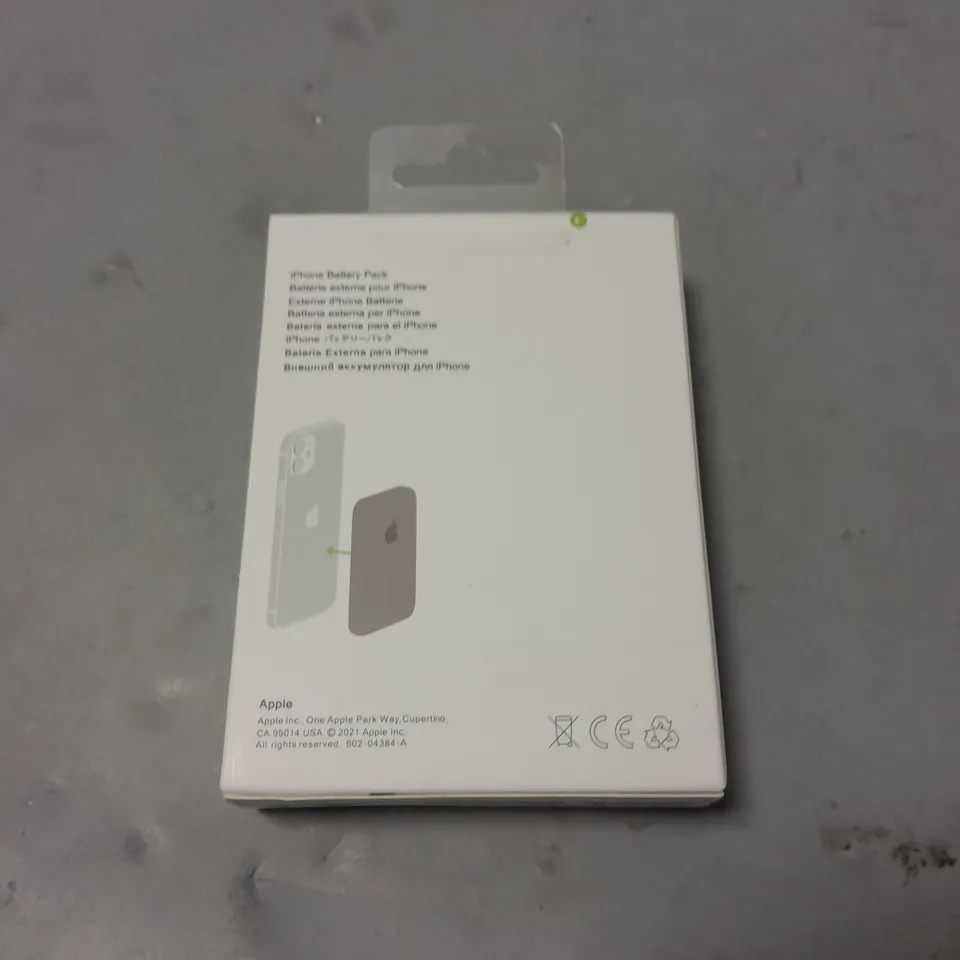 SEALED IPHONR MAGSAFE BATTERY CASE