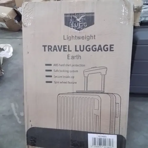 BOXED LUGG LIGHTWEIGHT TRAVEL SUITCASE 