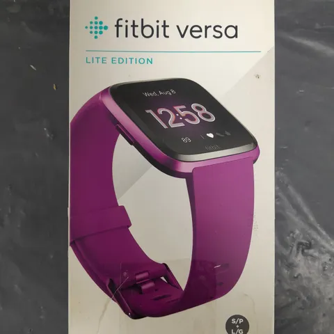 BOXED FITBIT VERSA LITE EDITION