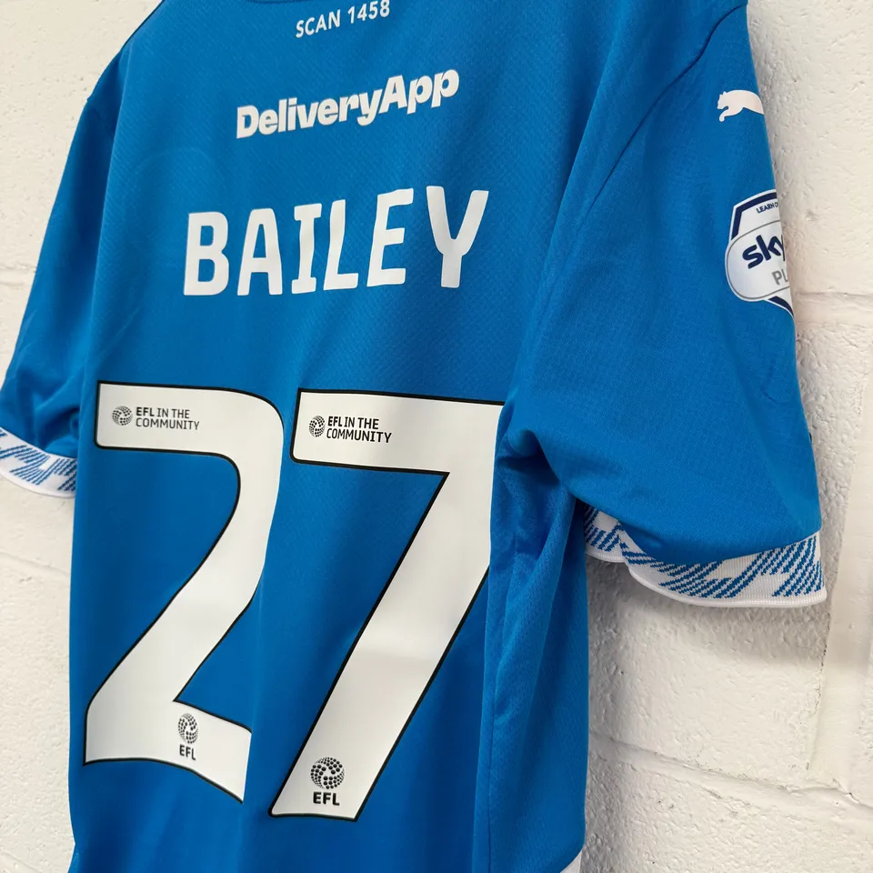 #27 - Odin Bailey - Play-Off Football Shirt 24/25 - Size M