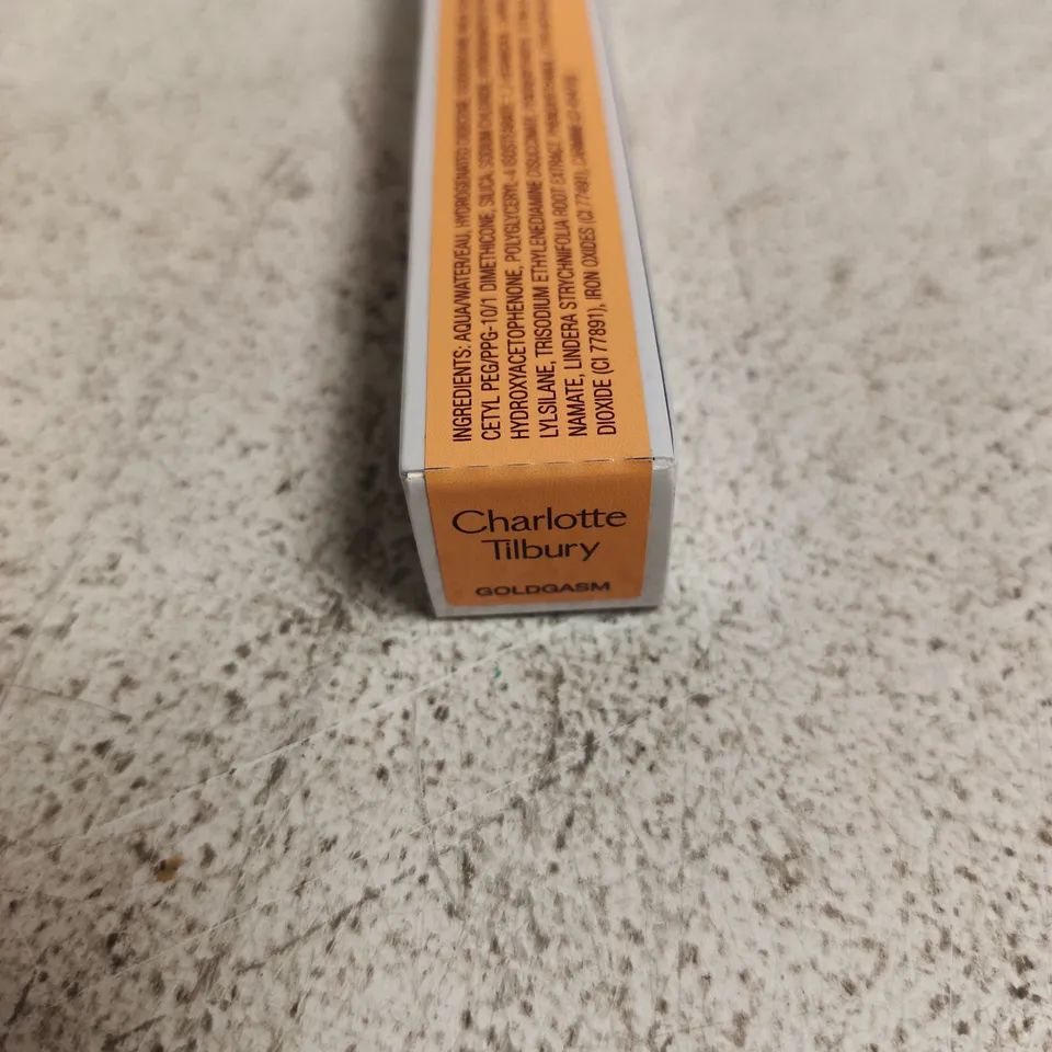 SEALED CHARLOTTE TILBURY GLOWGASM BEAUTY LIGHT WAND 12ML - GOLDGASM