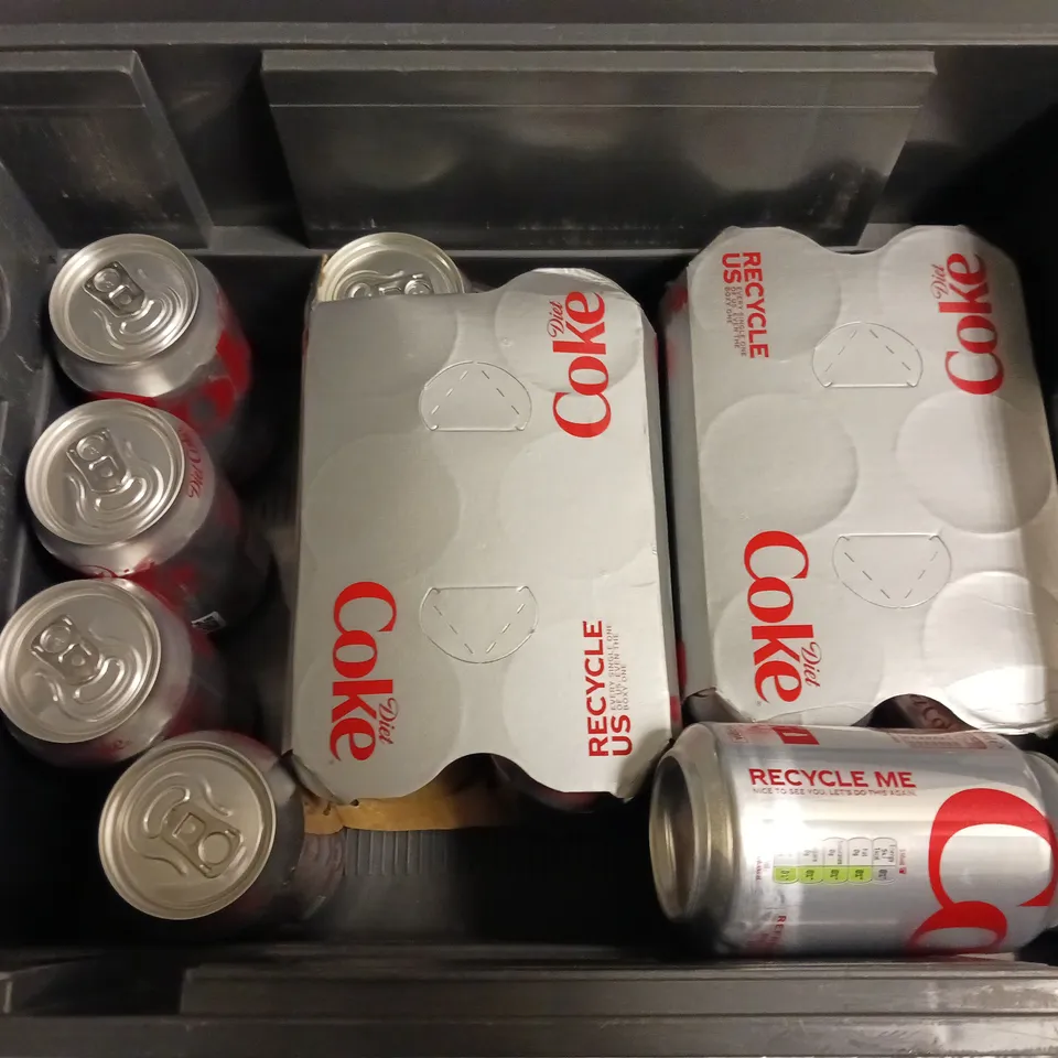 16 DIET COKE DRINKS CANS (16x 330ml) - COLLECTION ONLY