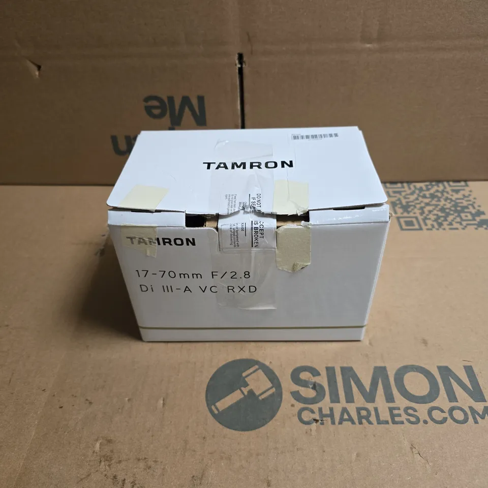 TAMRON 17-70MM F/2.8 DI III-A VC RXD LENS – BOXED 