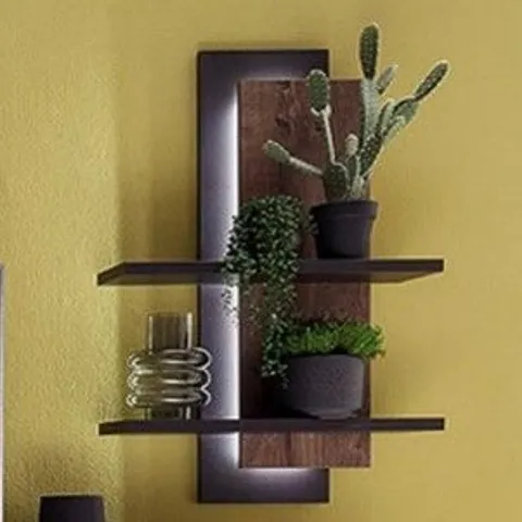 BOXED HALIFAX WALL MOUNTED SHELVING UNIT - HAL1WT52 (1 BOX)