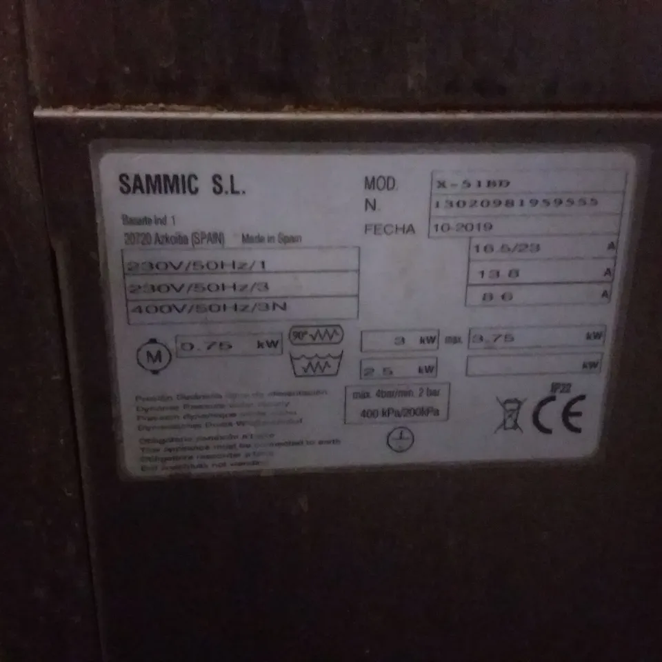 SUMMIT P51 UNDRCOUNTER DISHWASHER