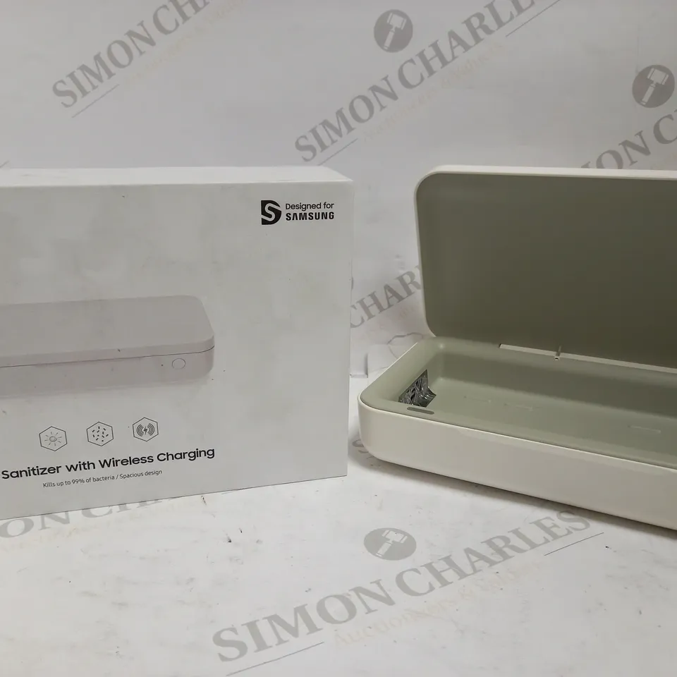 SAMSUNG UV SANITISER WITH WIRELESS CHARGING