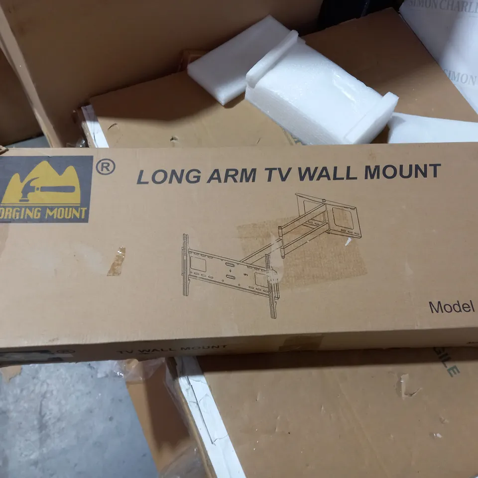 BOXED FORGING MOUNT LONG ARM TV WALL MOUNT