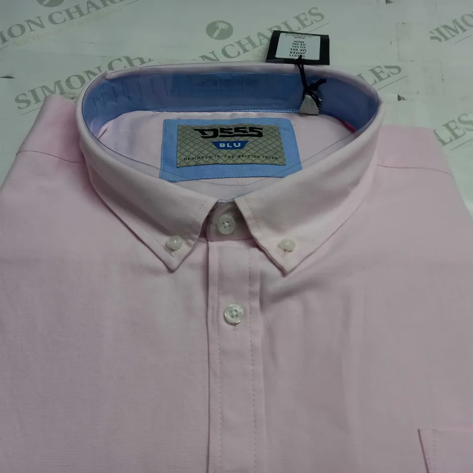 D555 JAMES SHIRT IN PINK - UK 6XL