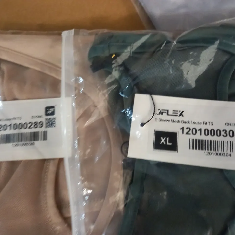 LOT OF 3 JAYFLEX MESH BACK T-SHIRTS - ALL XL