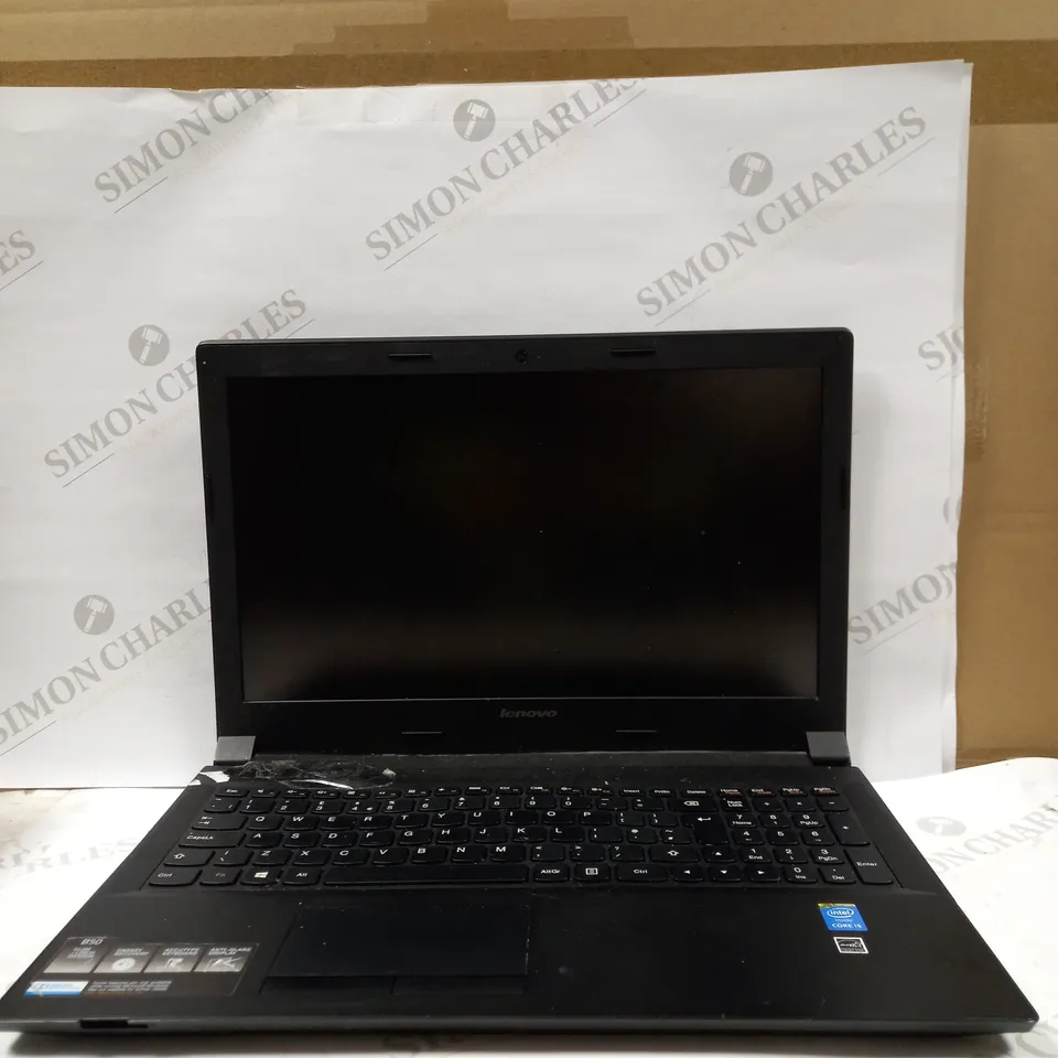 LENOVO B50-80 LAPTOP IN BLACK