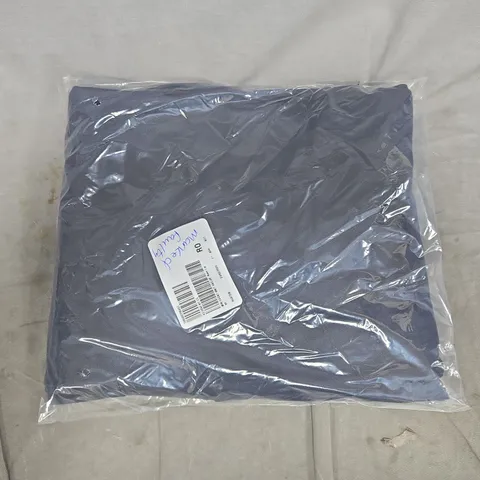 BAGGED MARLAWYNNE ESSENTIAL KNIT CREPE SAILOR TROUSERS IN NAVY SIZE LARGE