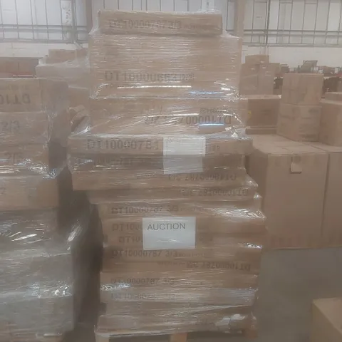 PALLET OF ASSORTED BRAND NEW AND INCOMPLETE DESIGNER FLATPACK FURNITURE PARTS