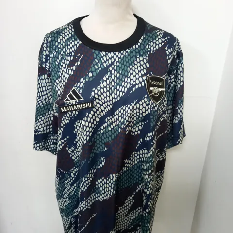 ARSENAL FC TRAINING SHIRT SIZE 2XL