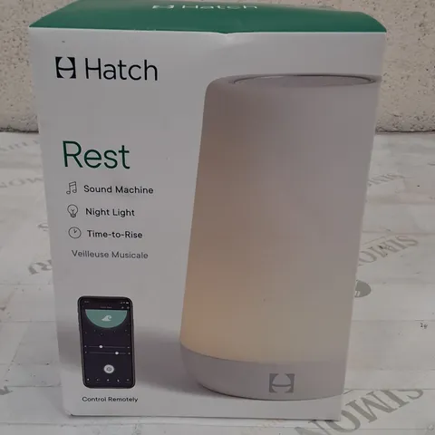 SEALED HATCH REST NIGHT LIGHT AND SOUND MACHINE