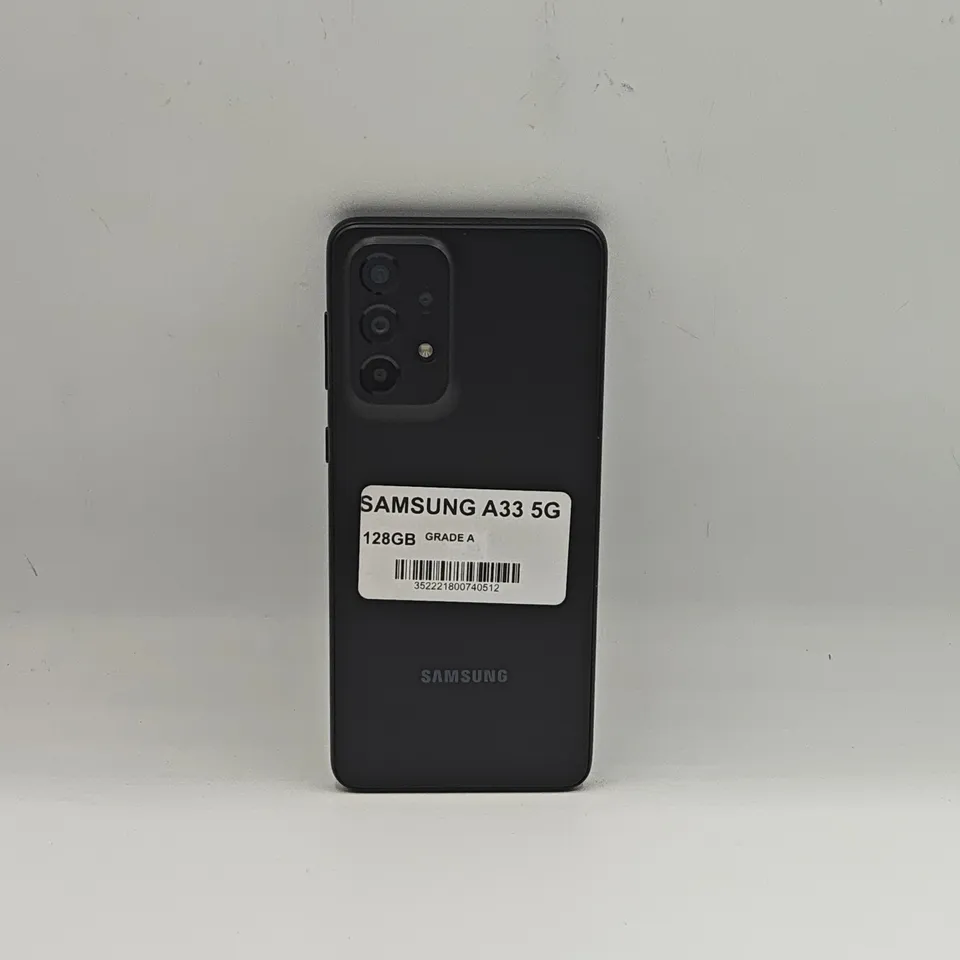 UNBOXED SAMSUNG GALAXY A33 5G 128GB IN AWESOME BLACK 