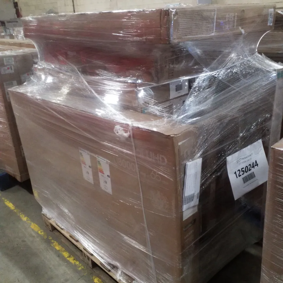 PALLET CONTAINING 11 DAMAGED TVS