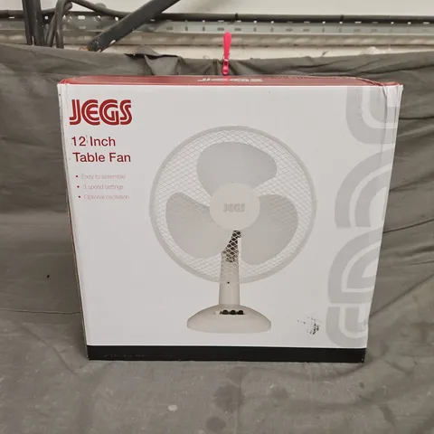 JEGS 12" TABLE FAN