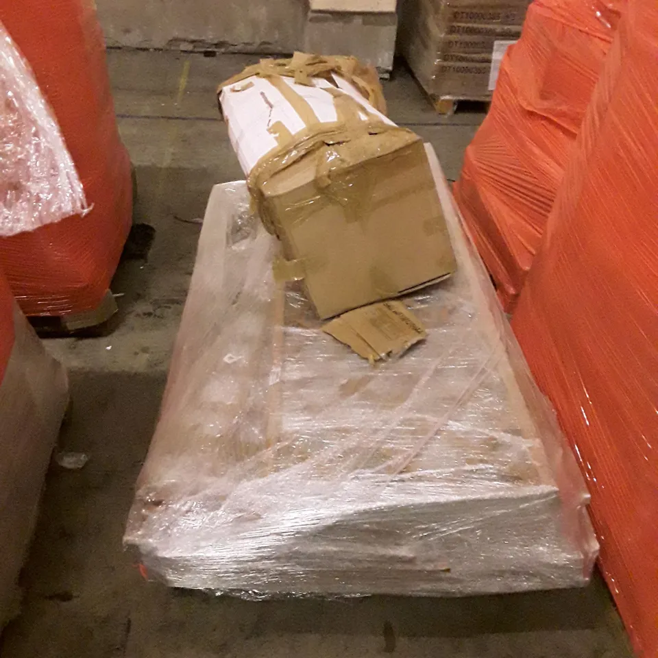 PALLET TO CONTAIN ASSORTED FURNITURE PARTS AND BEDROOM PRODUCTS 