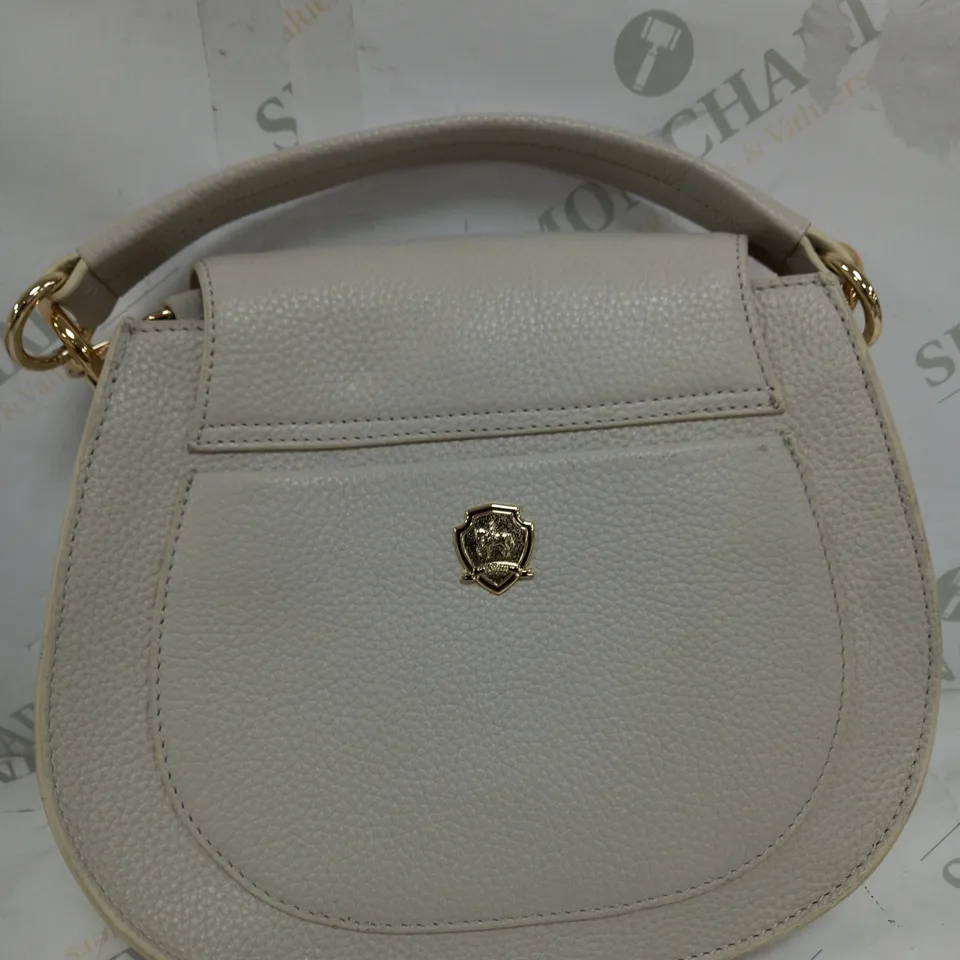 PAUL COSTELLOE DRESSAGE HAND BAG IN CHALK 