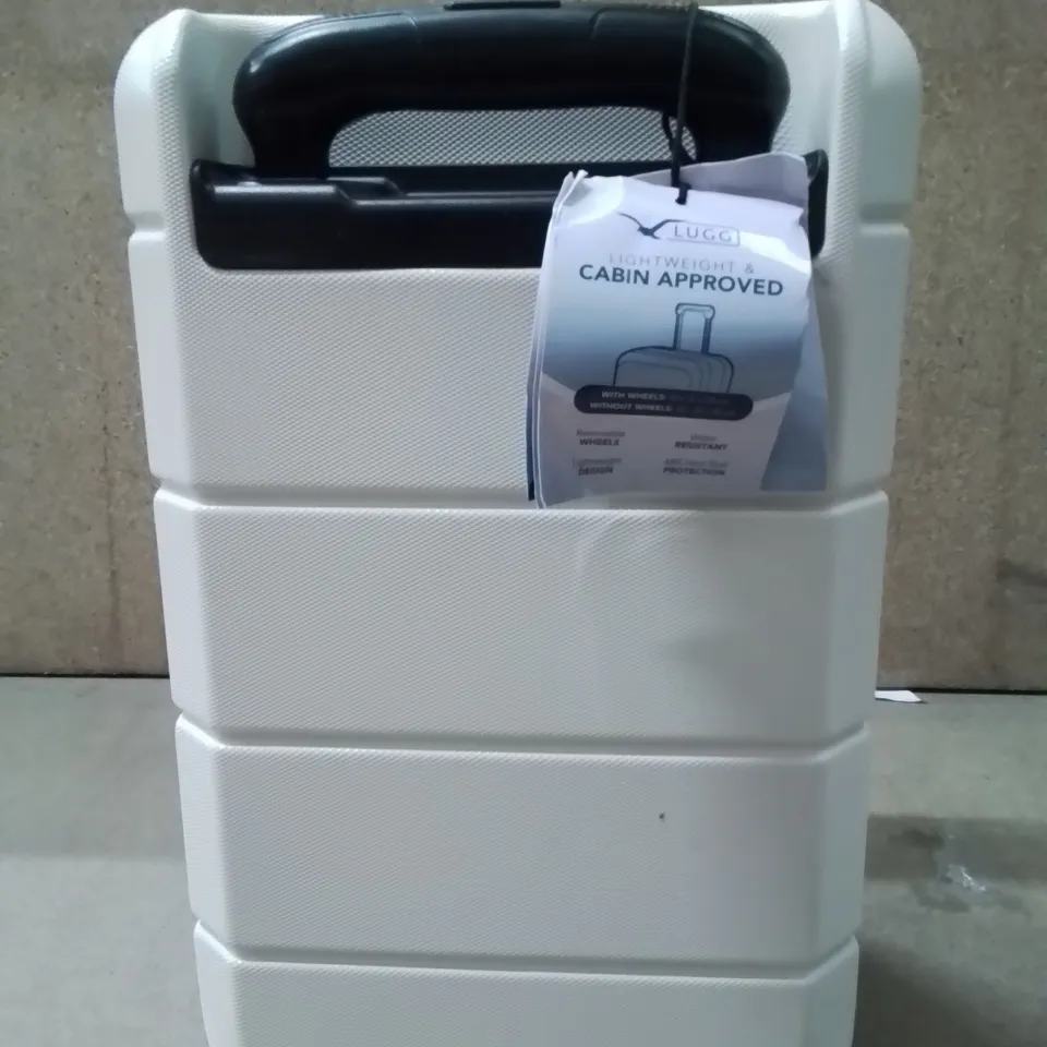 LUGG CABIN BAG CREAM&BLACK