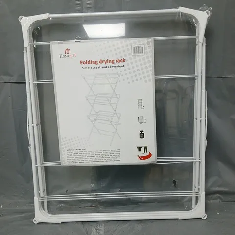 SEALED HOMEHUT FOLDING DRYING RACK - COLLECTION ONLY 