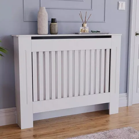 BOXED VIDA CHELSEA RADIATOR COVER, MEDIUM - WHITE (1 BOX)