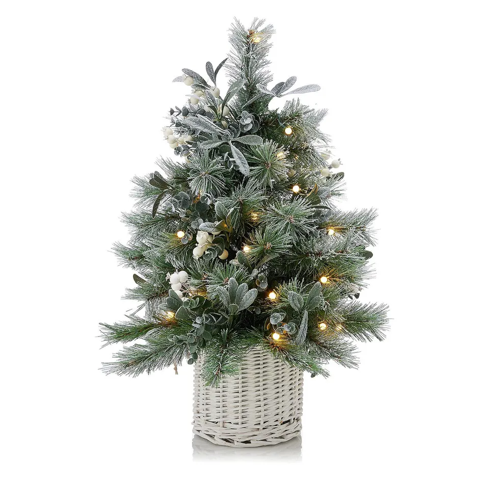 K BY KELLY HOPPEN CHOICE OF PRE-LIT GREENERY CHRISTMAS DECORATION