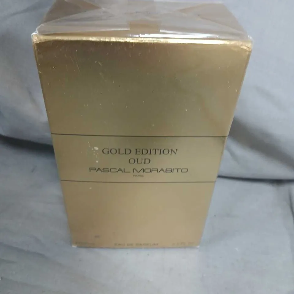 BOXED AND SEALED PAUL MORABITO GOLD EDITION OUD EAU DE PARFUM 100ML