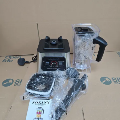 SOKANY SK-999 MULTI-PURPOSE BLENDER, 2.5L, 6000W – BOXED