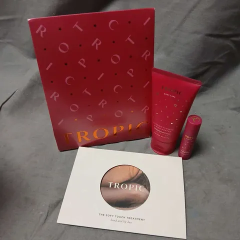 BOXED TROPIC THE SOFT TOUCH TREATMENT HAND & LIP DUO β LIMITED EDITION GIFT SET