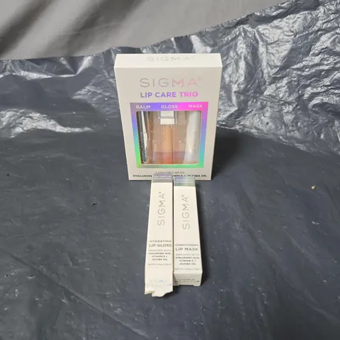 SIGMA LIP CARE 5 ASSORTED ITEM SET BOXED
