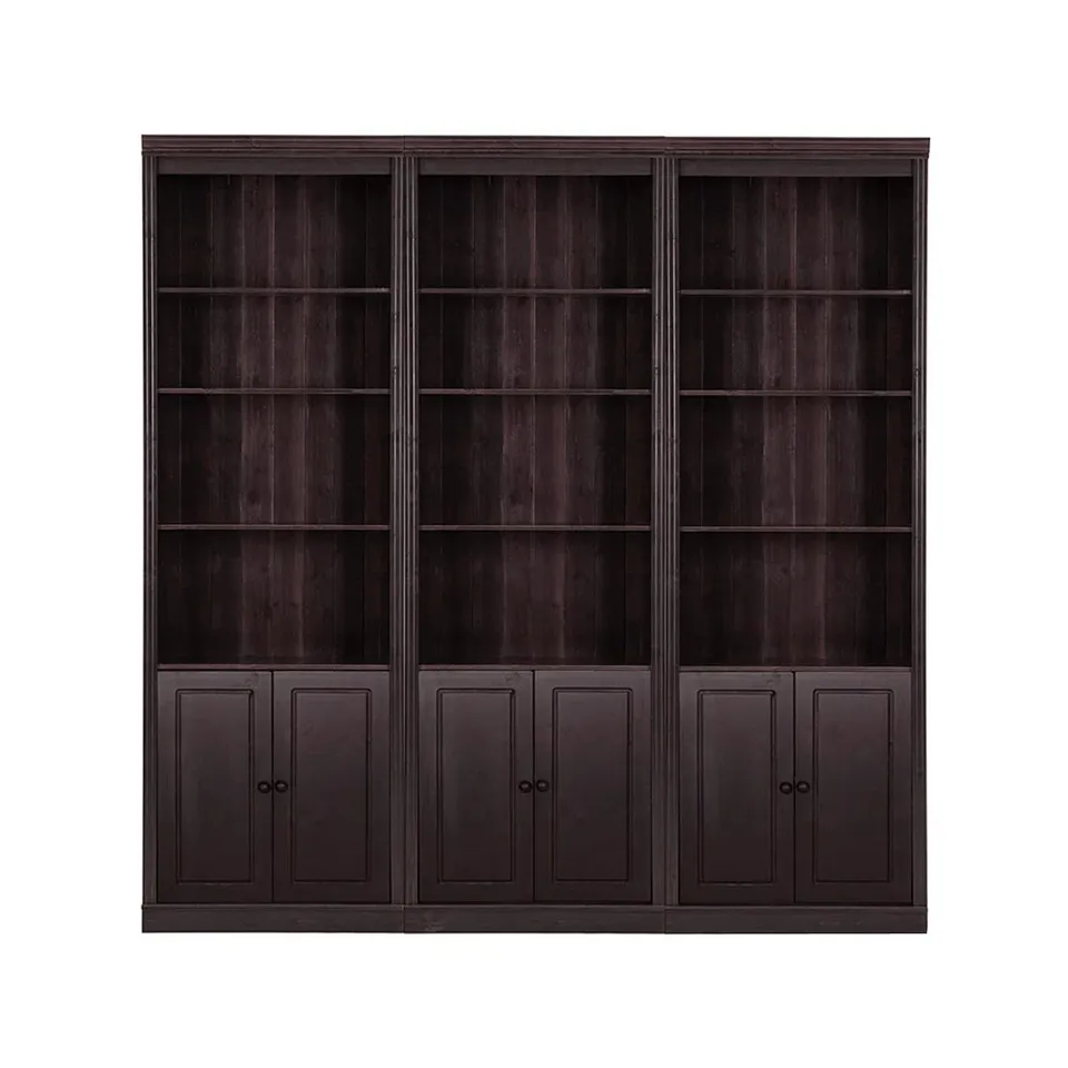 BOXED DELYLIAH 223CM H X 222CM W LIBRARY BOOKCASE (6 BOXES)
