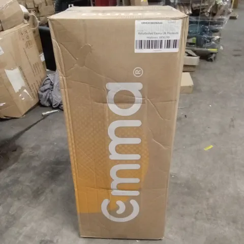 BOXED AND ROLLED MANUFACTURER REFURBISHED EMMA UK PREMIUM MATTRESS 180 X 200CM (SUPERKING SIZE)