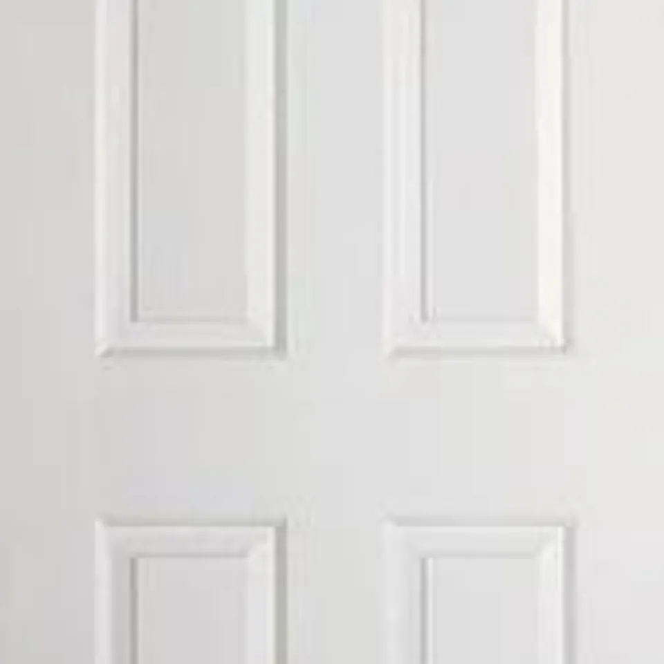 BOXED MAYFAIR 4 PANEL WHITE INTERNAL DOOR - 78" X 30" X 3.5CM