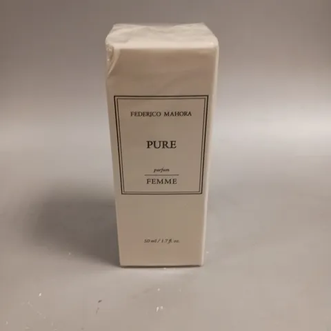 BOXED AND SEALED FEDERICO MAHORA PURE FEMME EAU DE PARFUM 50ML