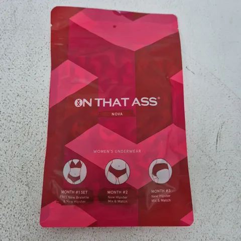ON THAT ASS NOVA WOMEN'S HIPSTER UNDERWEAR – XL
