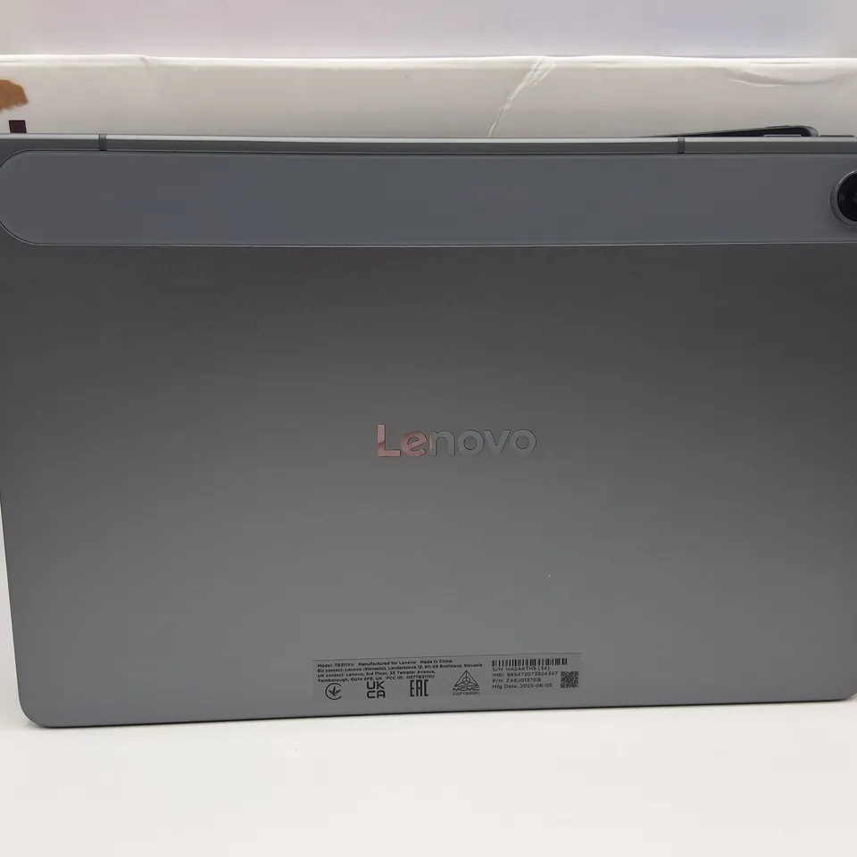 BOXED LENOVO TAB + CLEAR CASE 64GB IN LUNA GREY - TB311XU