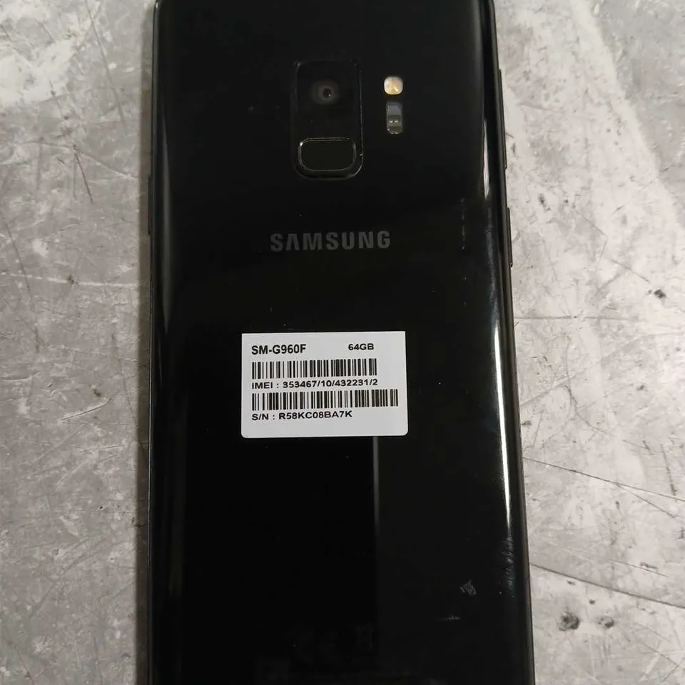 UNBOXED SAMSUNG GALAXY S9 - SM-G960F