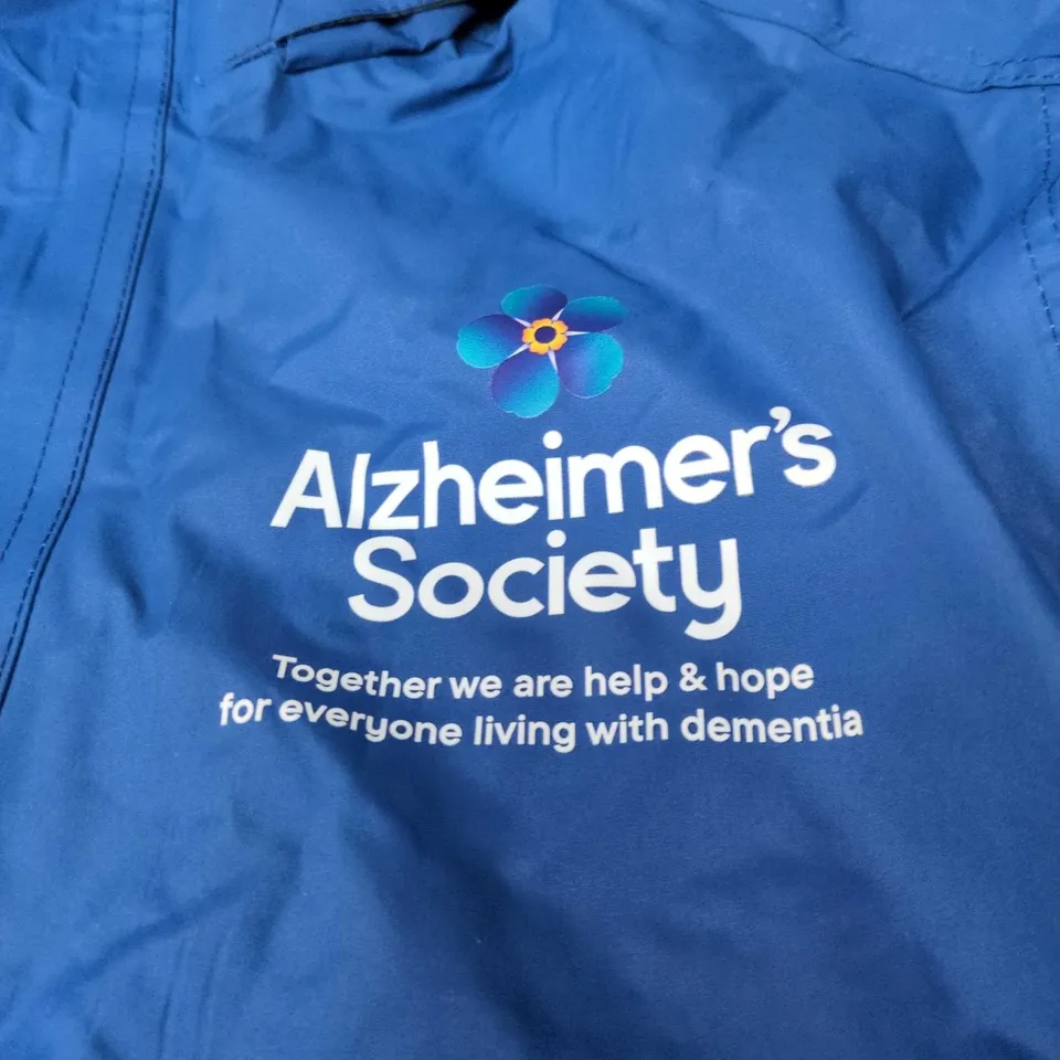 REGATTA PROFESSIONAL WATERPROOF INSULATED JACKET WITH ALZHEIMER'S SOCIETY BRANDING – UK M (EU 50)