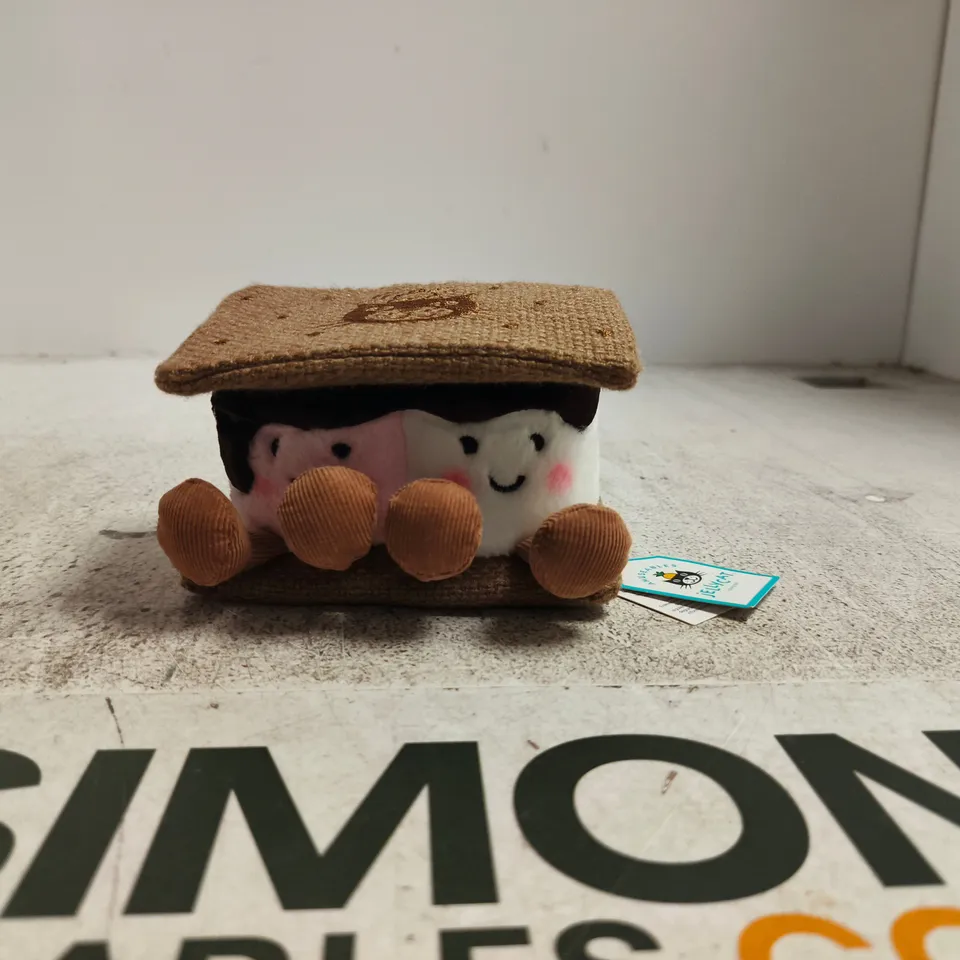 JELLY CAT AMUSEABLES S'MORES TAGGED