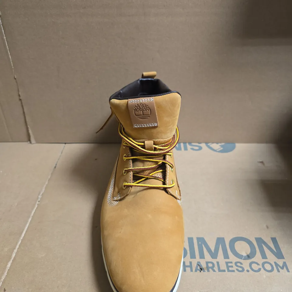 TIMBERLAND BOOTS - TAN NUBUCK, MEN'S FOOTWEAR UK 11.5